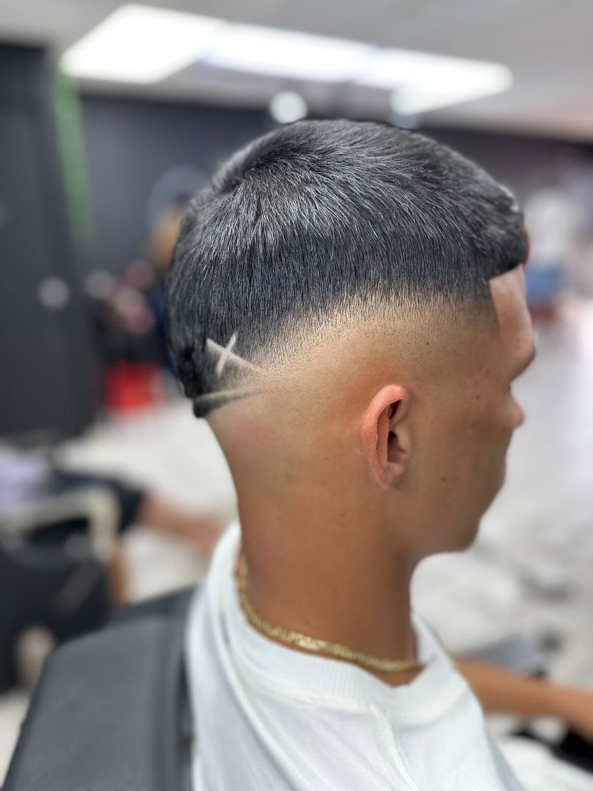 Inside Island Fades Elite barbershop in Ponton, Aruba